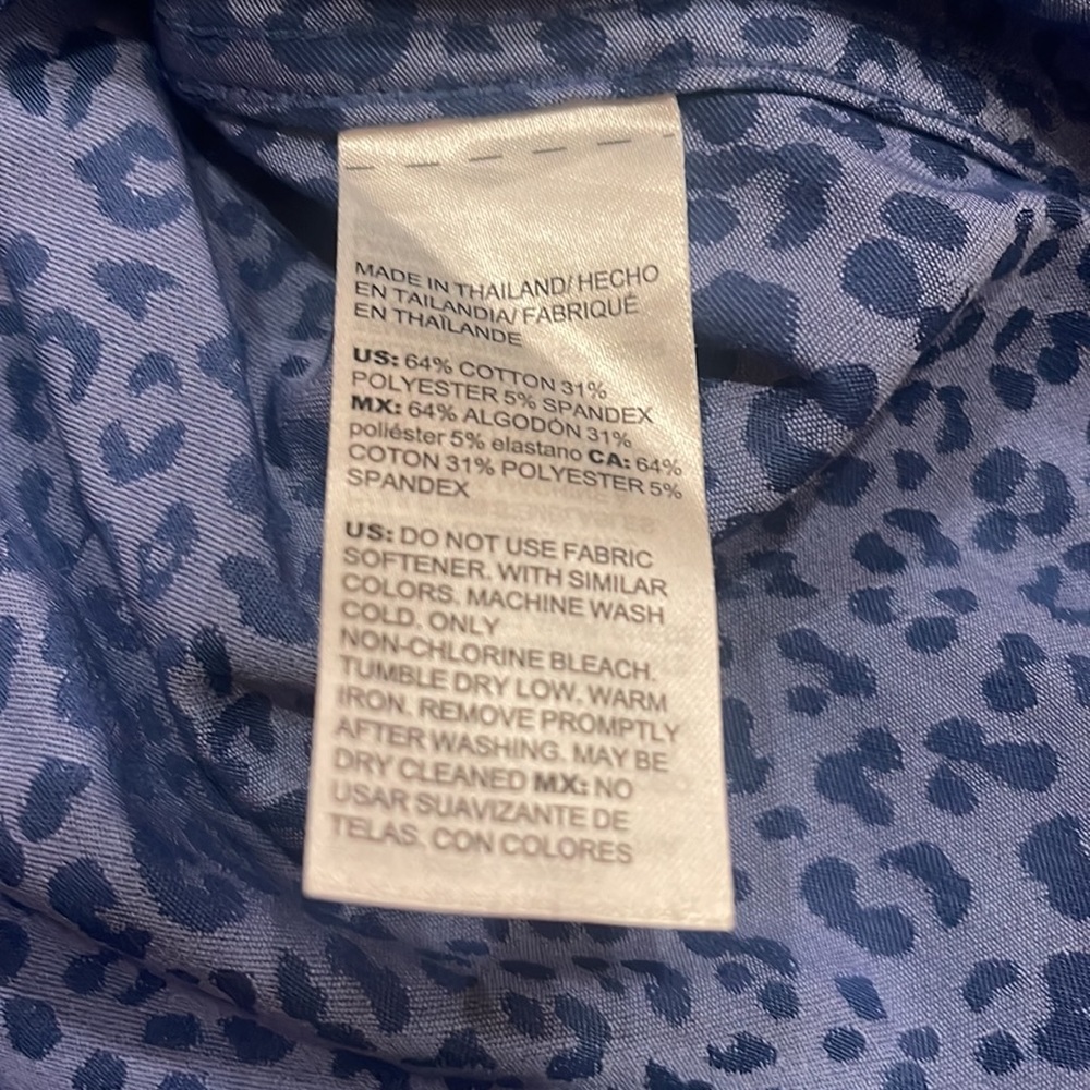 Chico’s Coolmax Shirt Dress - Picture 7 of 9